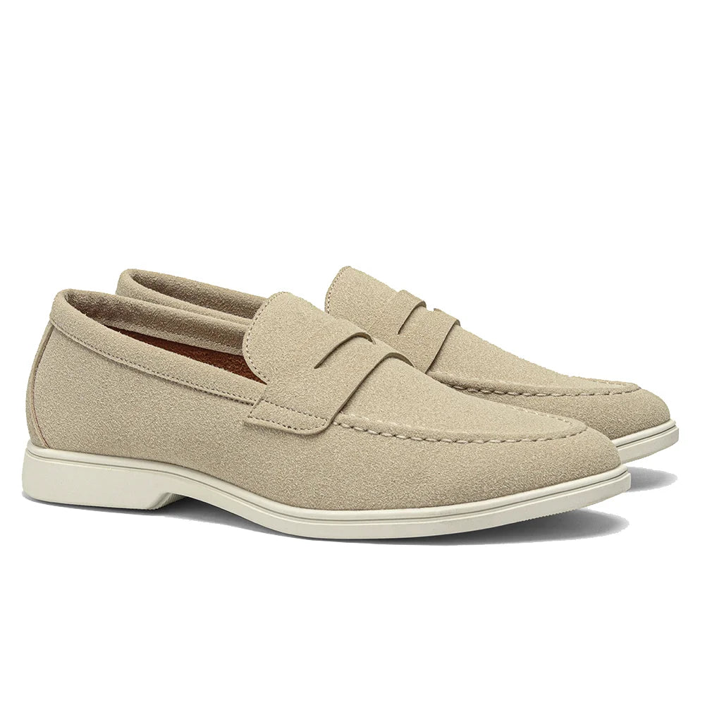 Comfortable Men's Black Loafers with Breathable Design | Stylish Casual Shoes for All-Day Wear