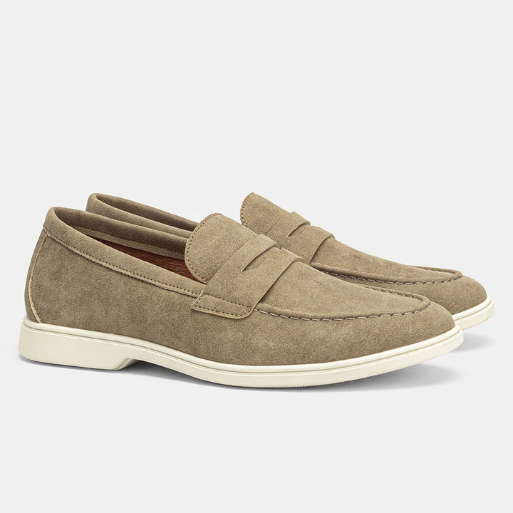 Comfortable Men's Black Loafers with Breathable Design | Stylish Casual Shoes for All-Day Wear