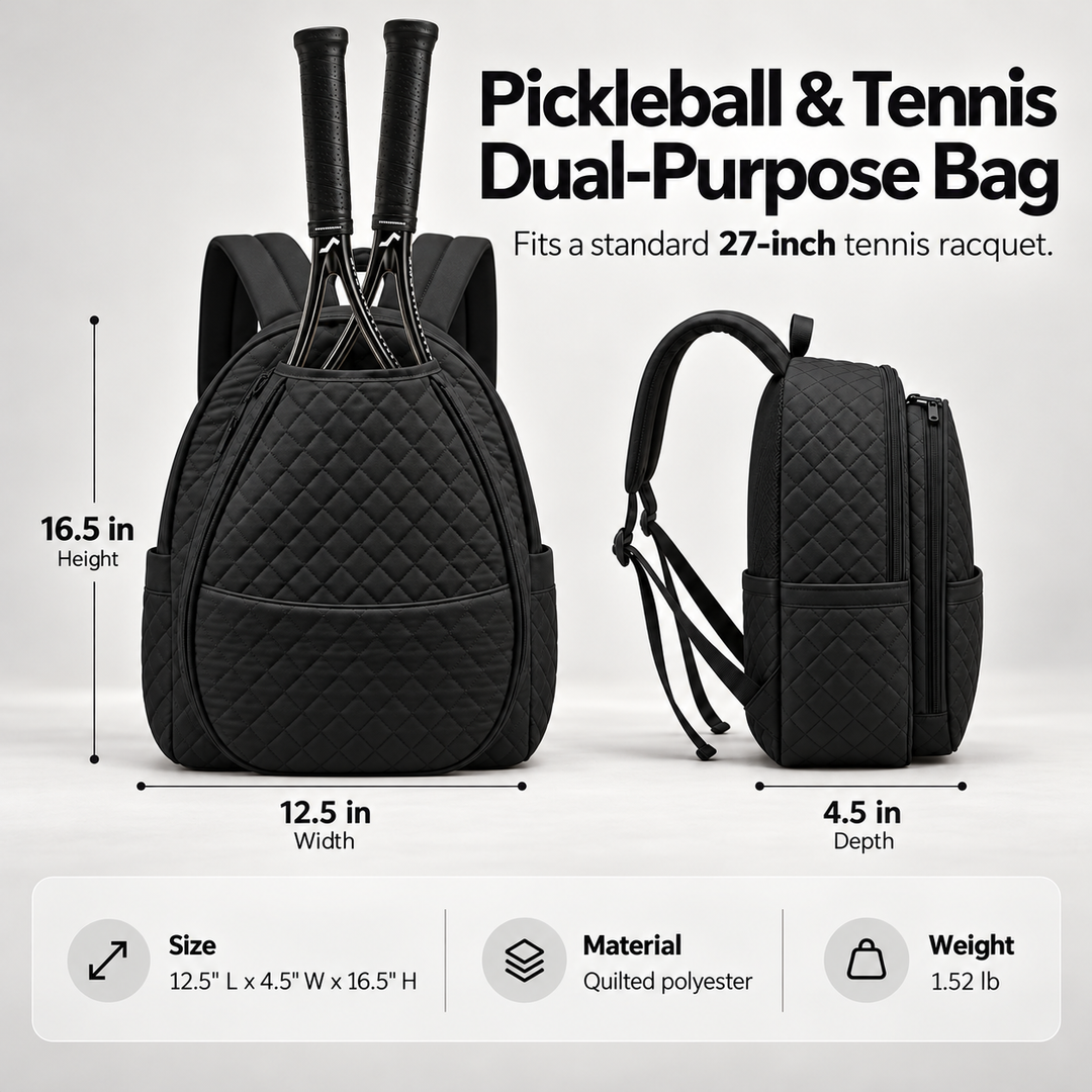 Cortelle Quilted Racket Backpack