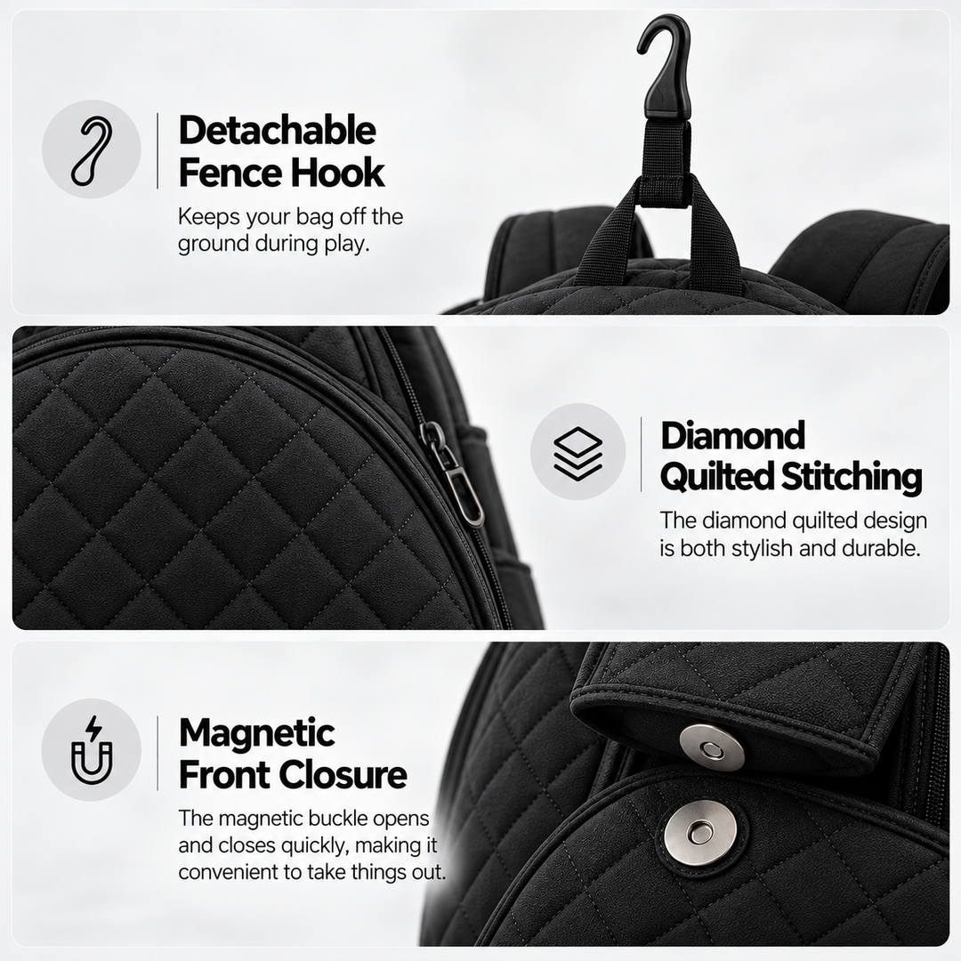 Cortelle Quilted Racket Backpack