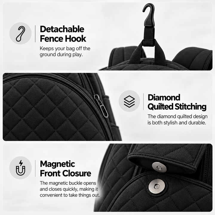 Cortelle Quilted Racket Backpack