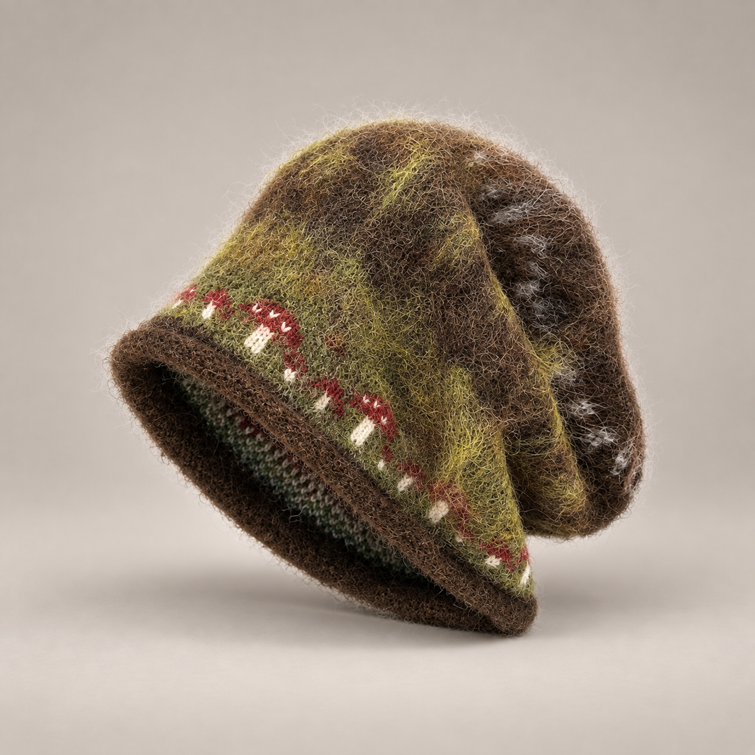 Elowen Jacquard Knit Beanie