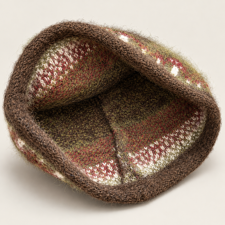 Elowen Jacquard Knit Beanie