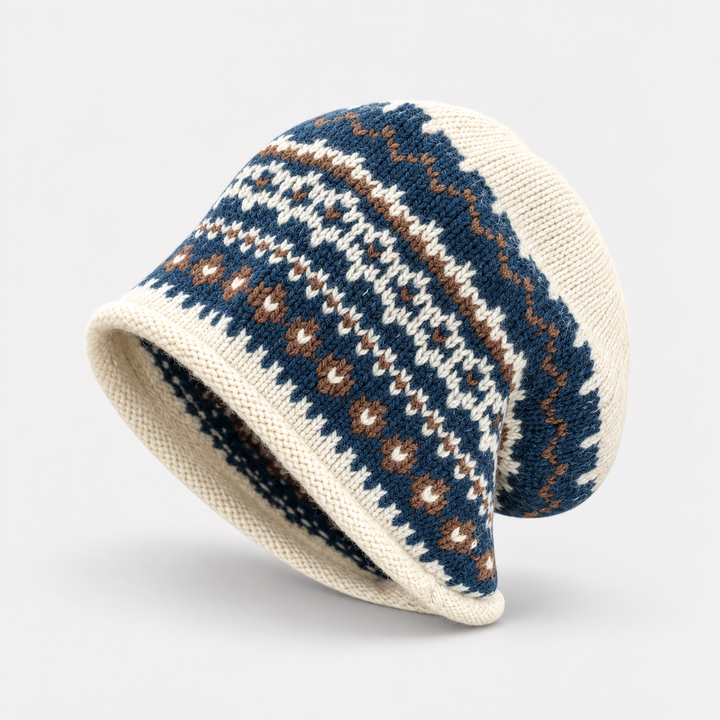 Esmere Fair Isle Wool Beanie