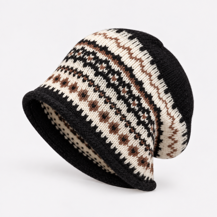 Esmere Fair Isle Wool Beanie