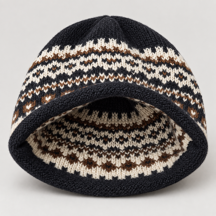 Esmere Fair Isle Wool Beanie