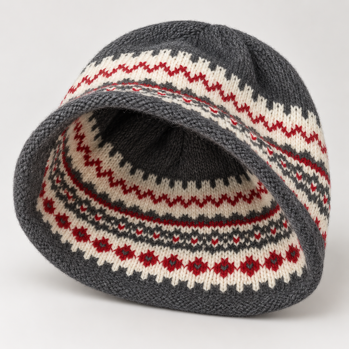 Esmere Fair Isle Wool Beanie
