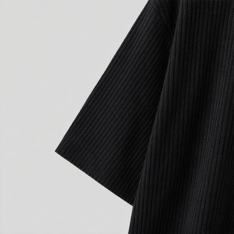 Hawthorne Ribbed V-Neck Tee