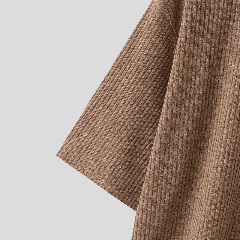 Hawthorne Ribbed V-Neck Tee