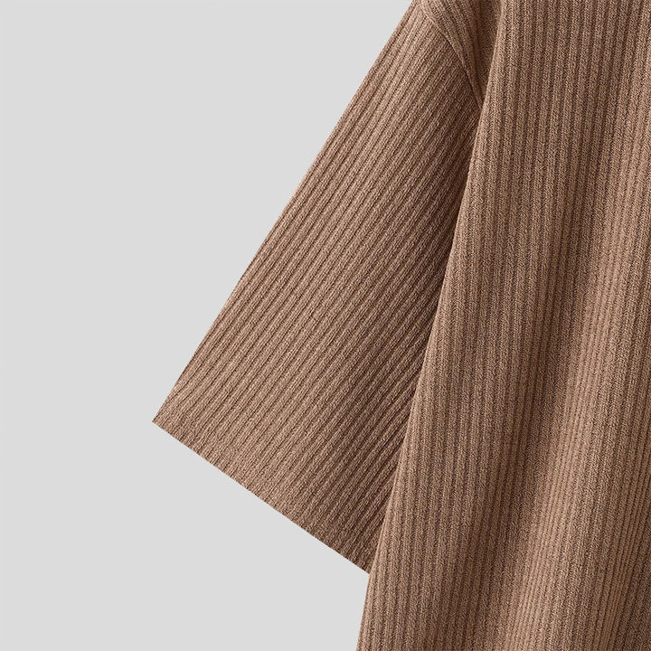 Hawthorne Ribbed V-Neck Tee