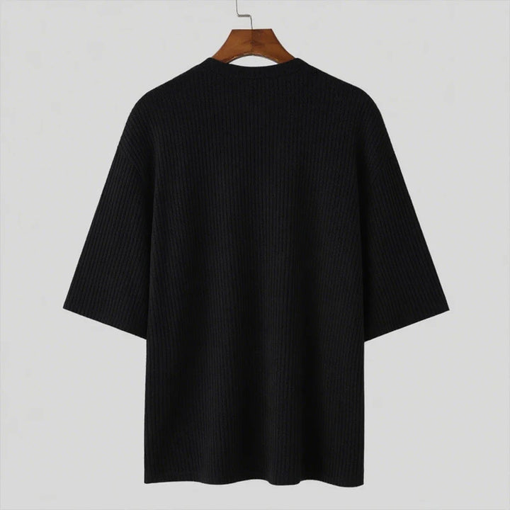 Hawthorne Ribbed V-Neck Tee