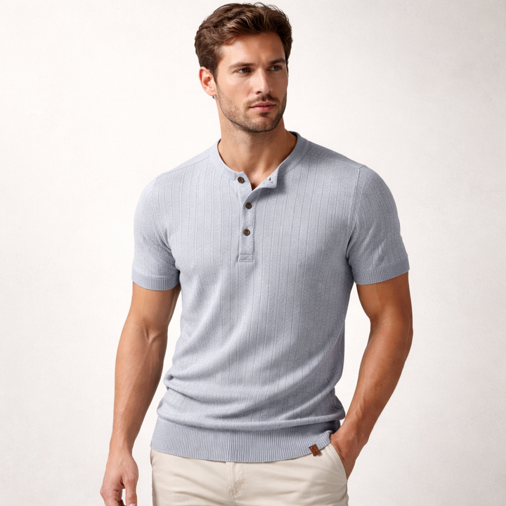 Henley Ridge Knit Tee