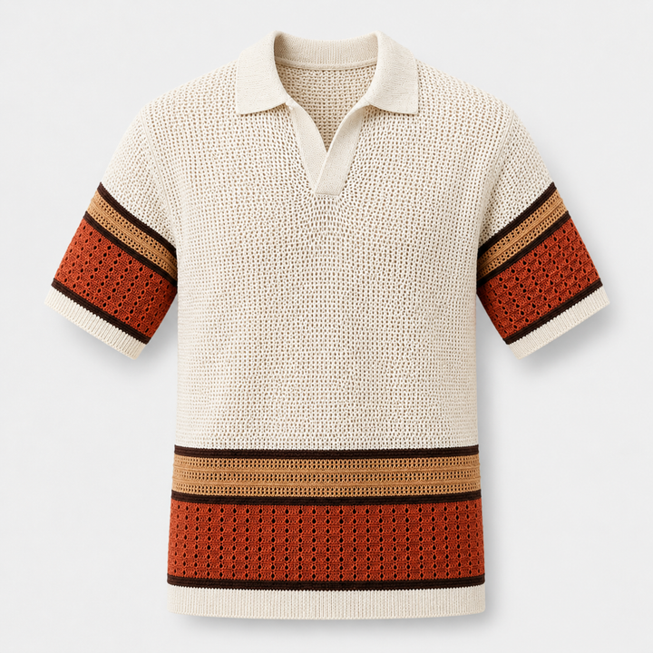 Lightweight Knit Short-Sleeve Summer Tee