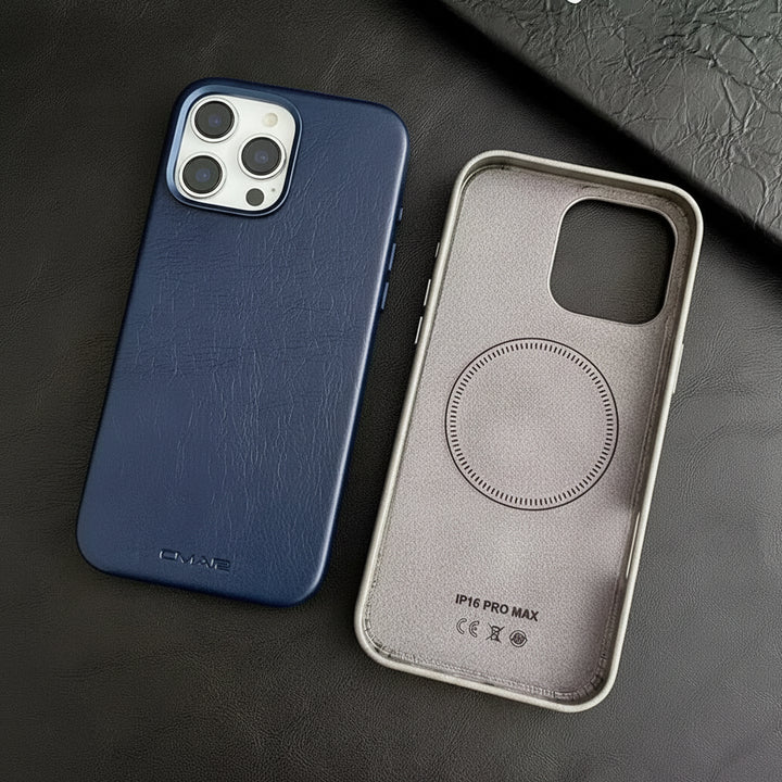 MagSafe Leather Phone Case for iPhone 13-17 | Premium Magnetic Protection Design 3
