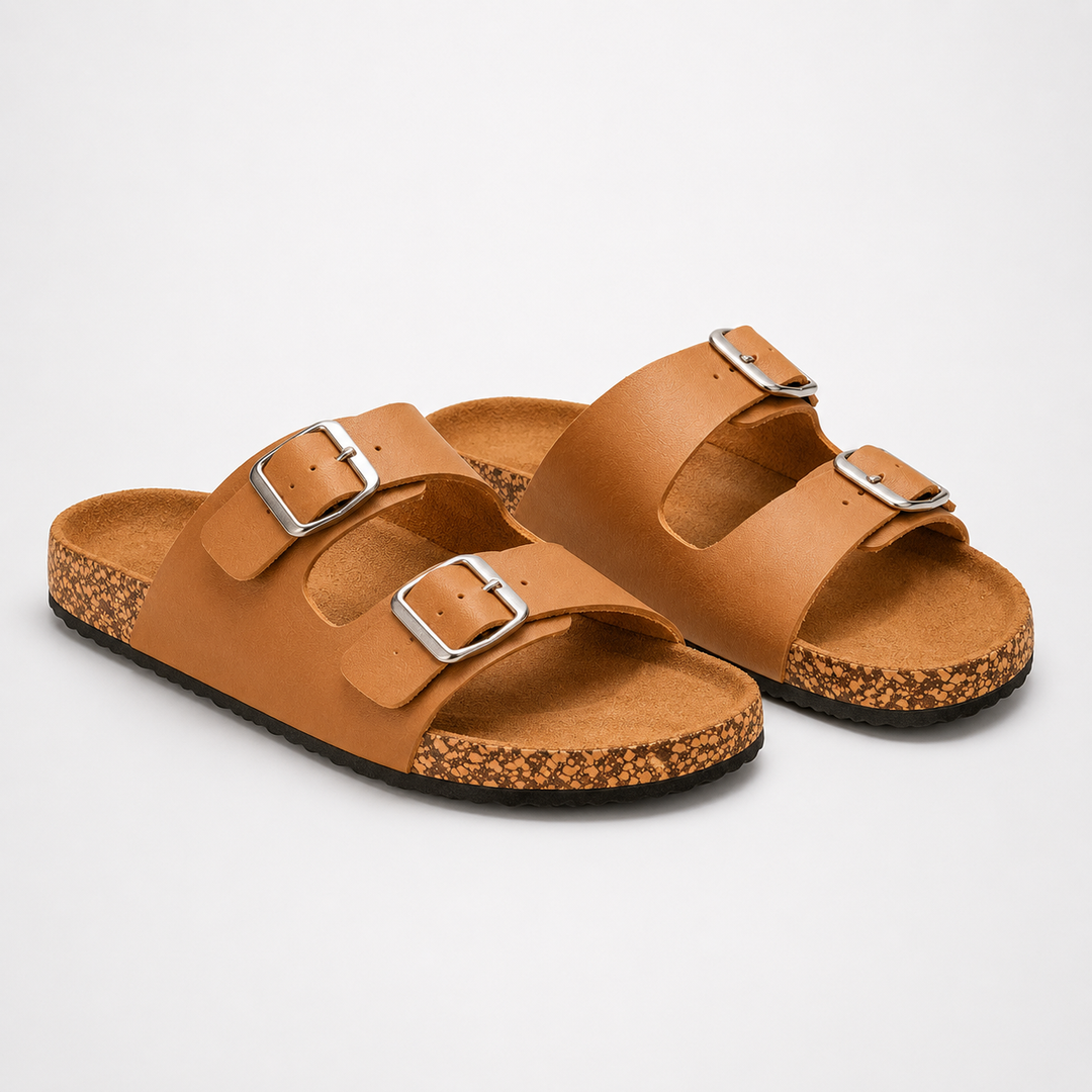 Marlow Cork Comfort Slides
