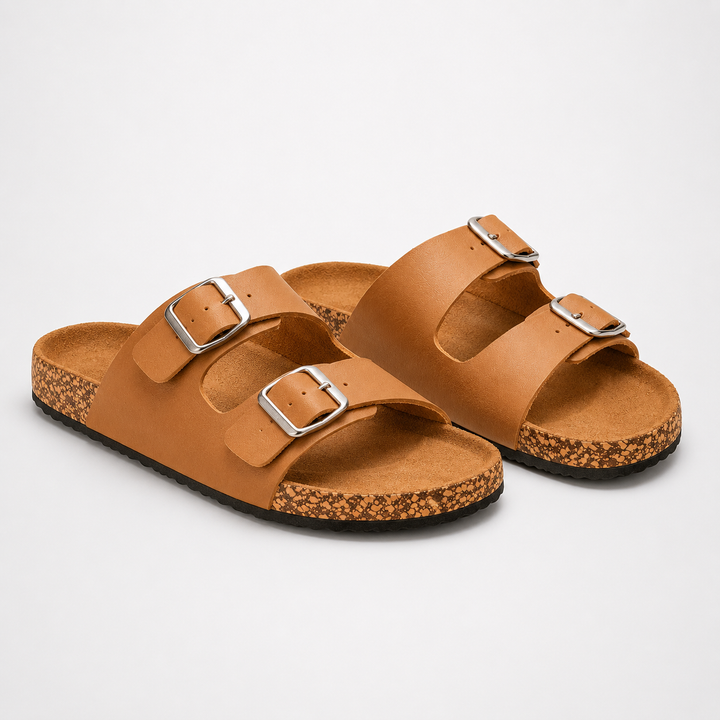 Marlow Cork Comfort Slides