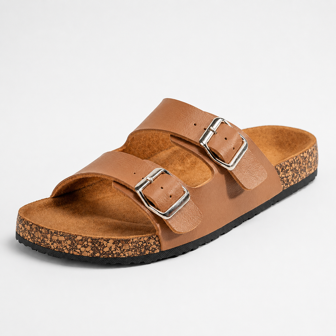 Marlow Cork Comfort Slides
