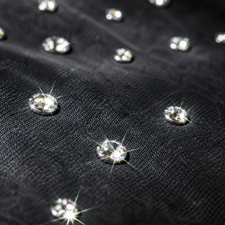 Marlow Rhinestone Cotton T-Shirt