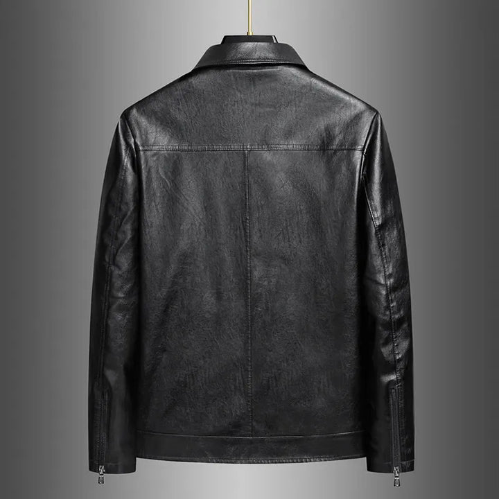 Marzio Gloss Leather Jacket