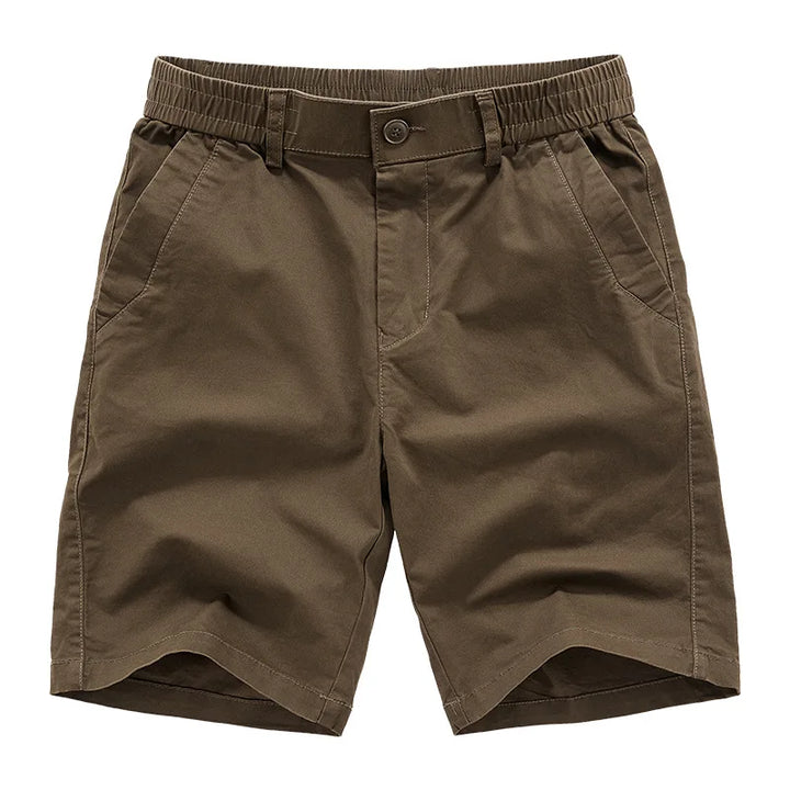 Men's 100% Cotton Casual Shorts | Lightweight Summer Comfort Fit