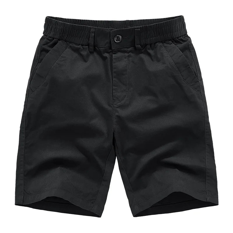 Men's 100% Cotton Casual Shorts | Lightweight Summer Comfort Fit
