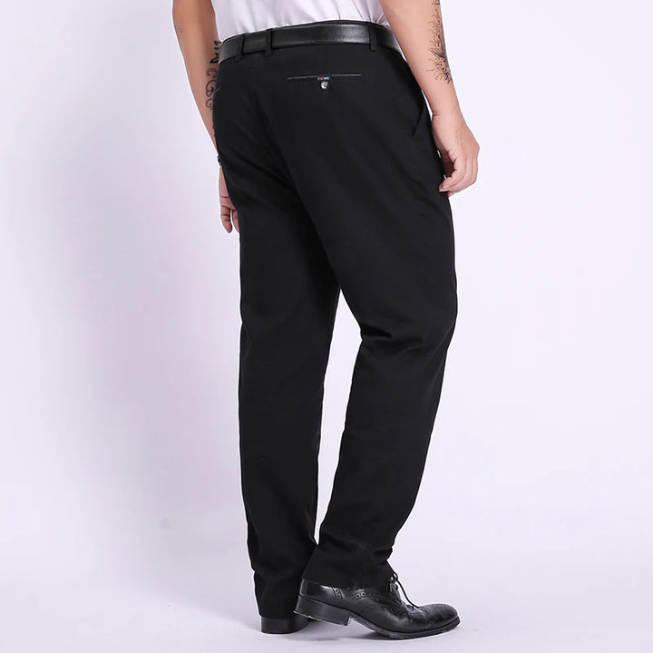 Men's 100% Cotton Chinos | Breathable Slim Fit Trousers 4