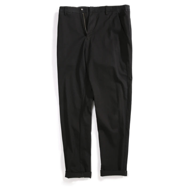 Men's 100% Cotton Chinos | Breathable Slim Fit Trousers 8