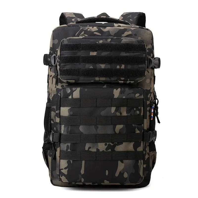 Men's 600D Polyester Tactical Backpack | Durable Camouflage Outdoor Adventure Gear 8