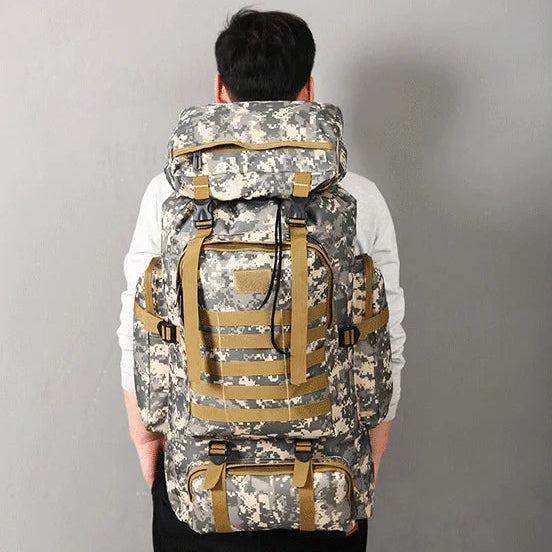 Men's 700D Nylon Tactical Backpack | Durable Waterproof Outdoor Adventure Gear 0