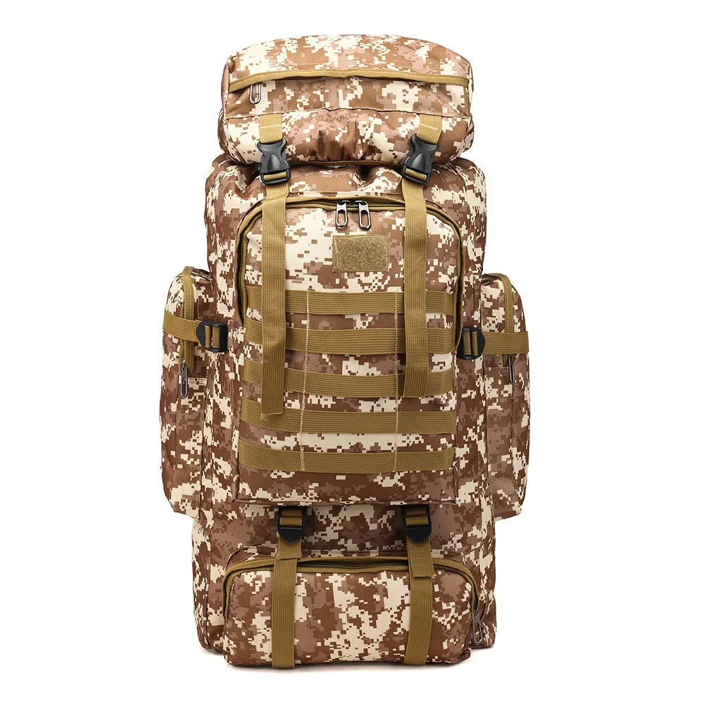 Men's 700D Nylon Tactical Backpack | Durable Waterproof Outdoor Adventure Gear 11