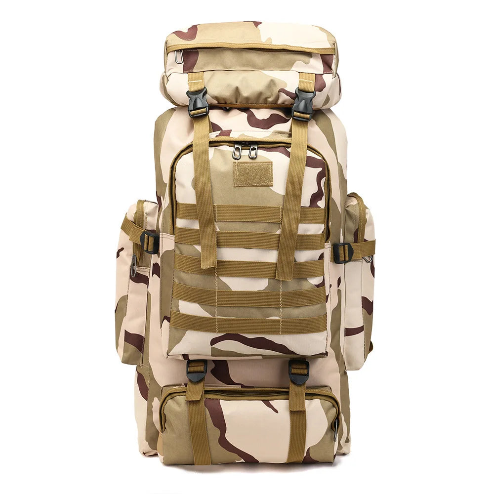 Men's 700D Nylon Tactical Backpack | Durable Waterproof Outdoor Adventure Gear 6