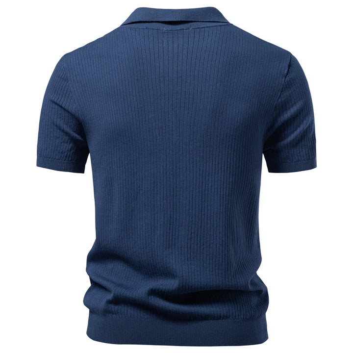 Men's Breathable Cotton Polo Shirt | Elegant Classic Casual Fit 2