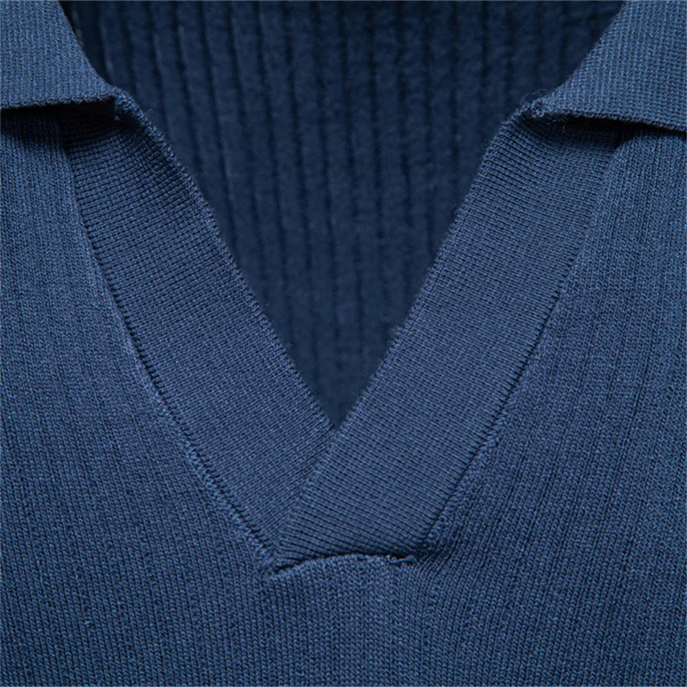 Men's Breathable Cotton Polo Shirt | Elegant Classic Casual Fit 3