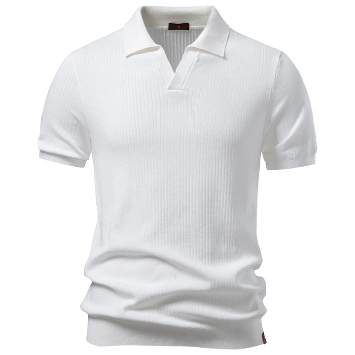 Men's Breathable Cotton Polo Shirt | Elegant Classic Casual Fit 8