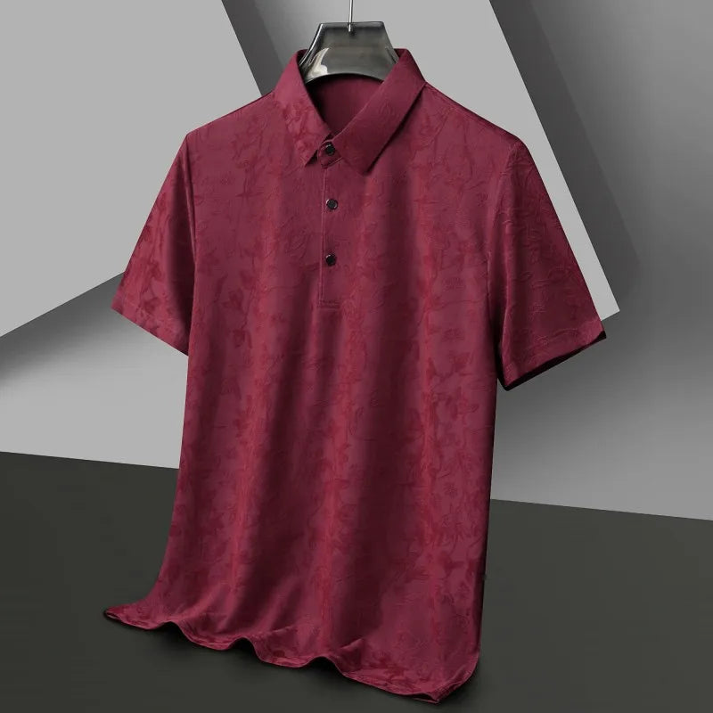 Men's Breathable Cotton Polo Shirt | Tailored Summer Style Essential