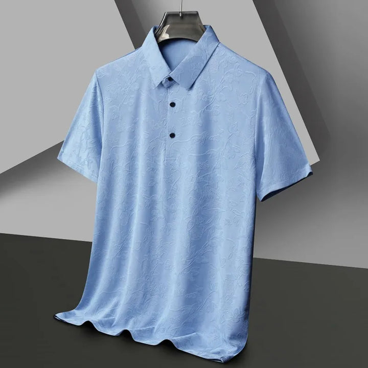 Men's Breathable Cotton Polo Shirt | Tailored Summer Style Essential