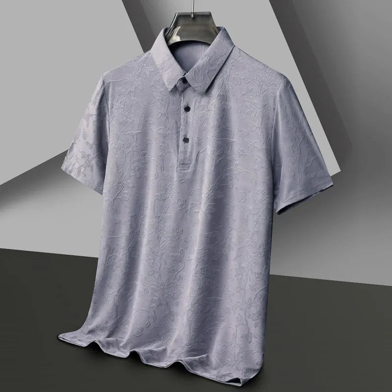 Men's Breathable Cotton Polo Shirt | Tailored Summer Style Essential