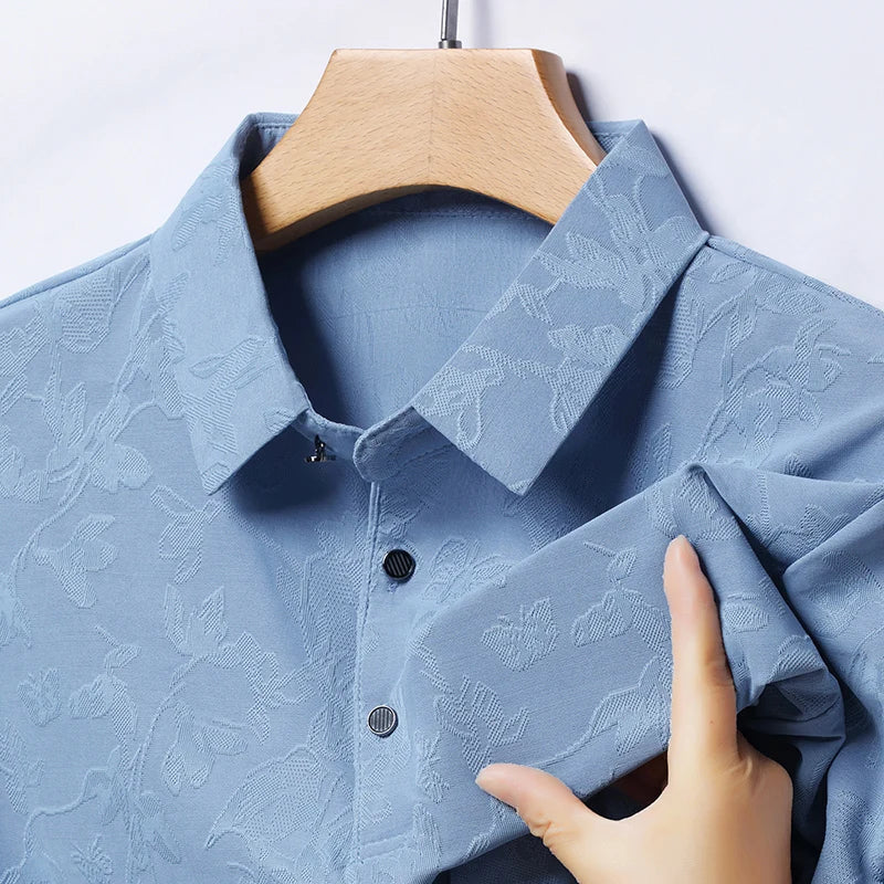 Men's Breathable Cotton Polo Shirt | Tailored Summer Style Essential