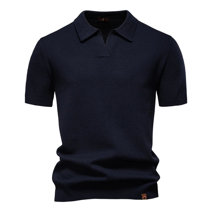 Men's Breathable Fabric Golf Polo Shirt | Refined Summer Casual Essential