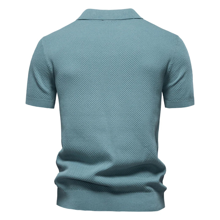 Men's Breathable Fabric Golf Polo Shirt | Refined Summer Casual Essential