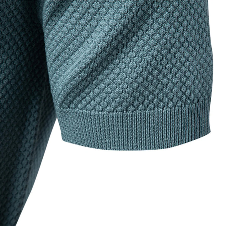 Men's Breathable Fabric Golf Polo Shirt | Refined Summer Casual Essential
