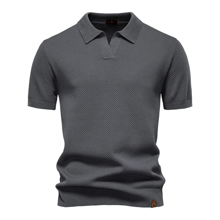 Men's Breathable Fabric Golf Polo Shirt | Refined Summer Casual Essential