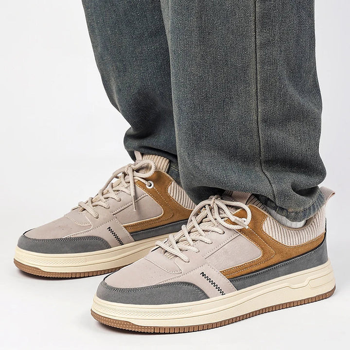 Men's Breathable Fabric Low-Top Sneakers | Vintage-Inspired Lightweight Comfort 2