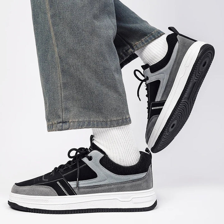 Men's Breathable Fabric Low-Top Sneakers | Vintage-Inspired Lightweight Comfort 3
