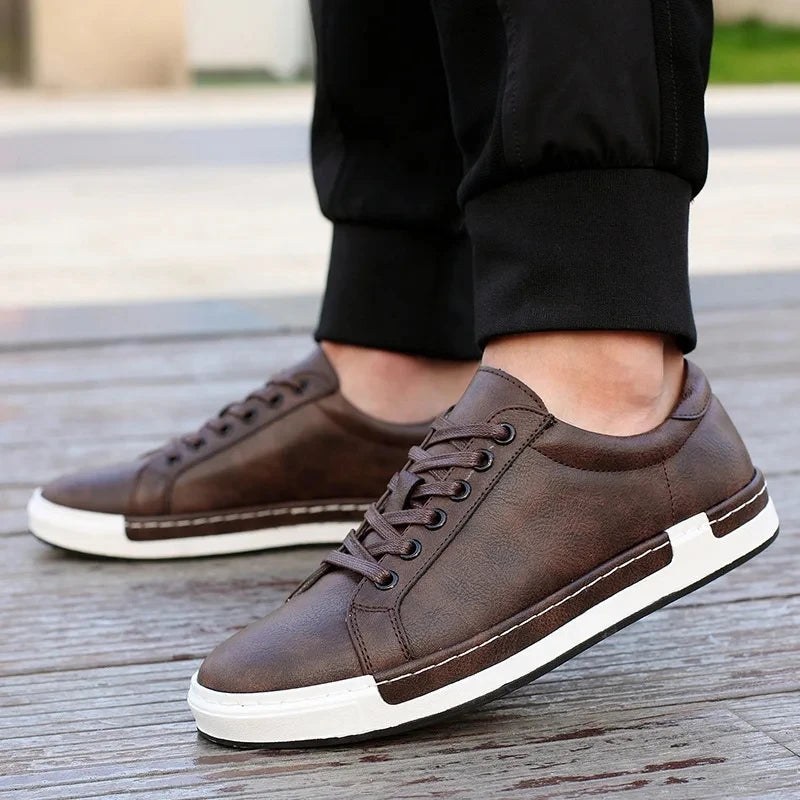 Men's Breathable Low-Top Sneakers | Timeless Comfort and Style 1
