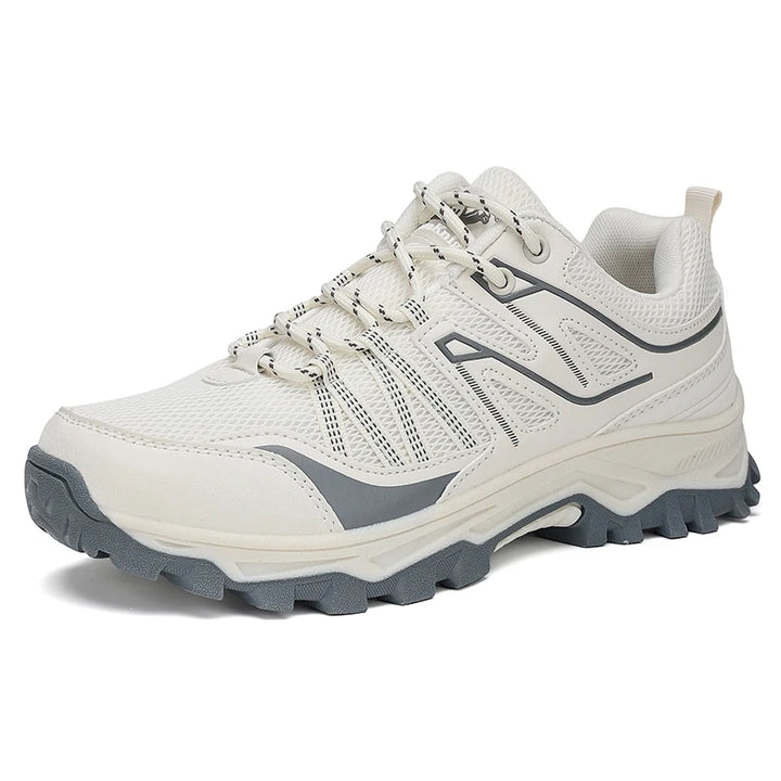 Men's breathable mesh hiking shoes with trail-ready sole