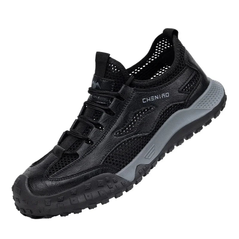 Men's Breathable Mesh Work Sneakers | Lightweight Non-Slip Safety Essential 7