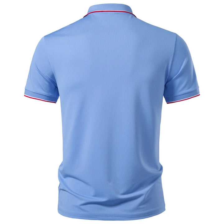 Men's Breathable Polyester Polo Shirt | Versatile Classic Everyday Essential 2