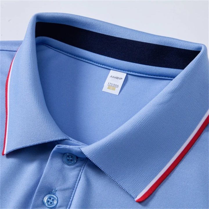 Men's Breathable Polyester Polo Shirt | Versatile Classic Everyday Essential 3