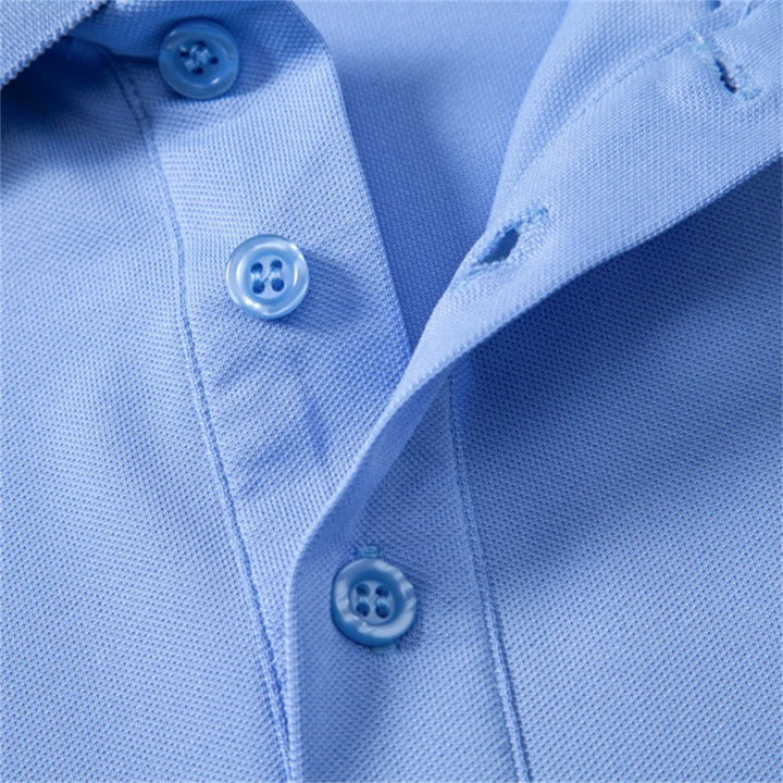 Men's Breathable Polyester Polo Shirt | Versatile Classic Everyday Essential 4